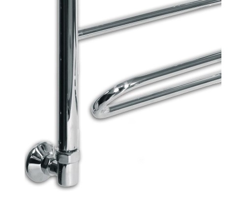 Водяной полотенцесушитель Ника Curve ЛZ 100x60 Хром