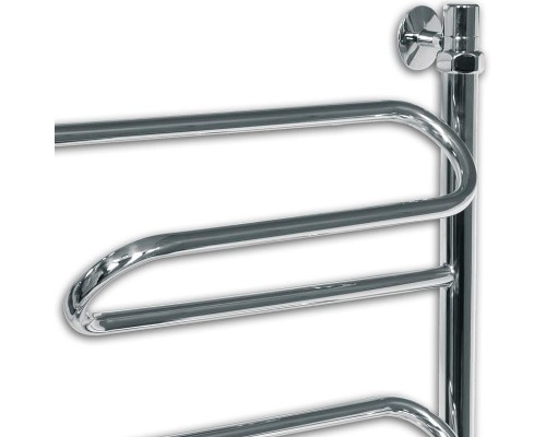 Водяной полотенцесушитель Ника Curve ЛZ 120x60 Хром