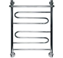 Водяной полотенцесушитель Ника Curve ЛZ/ВП 60x60 с полкой Хром