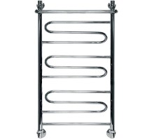 Водяной полотенцесушитель Ника Curve ЛZ/ВП 80x40 с полкой Хром