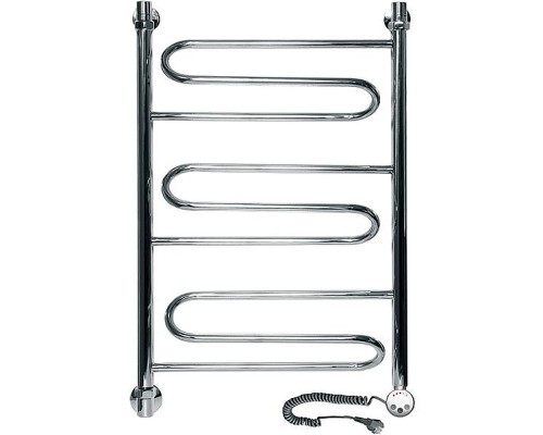 Электрический полотенцесушитель Ника Curve ЛZ Эл. 80x60 Хром