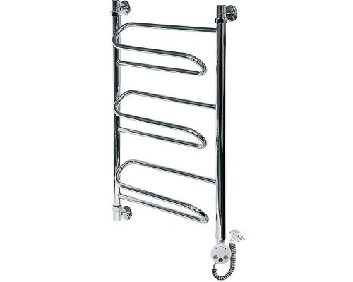 Электрический полотенцесушитель Ника Curve ЛZ Эл. 80x60 Хром