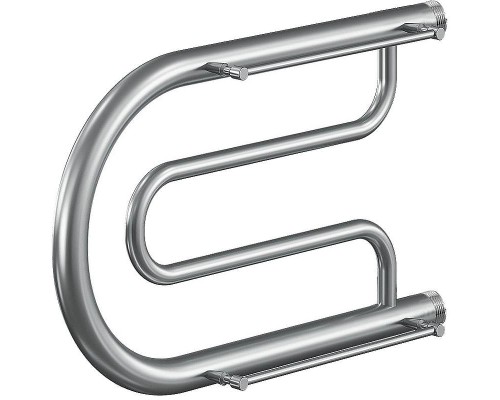 Водяной полотенцесушитель Ника Econ ПЛ 32/70 с полкой Хром