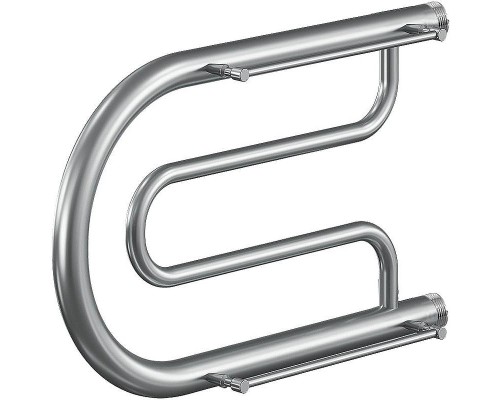 Водяной полотенцесушитель Ника Econ ПЛ 32/80 с полкой Хром