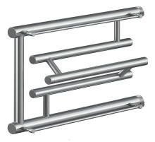 Водяной полотенцесушитель Ника Econ ПЛ-4 32/50 с полкой Хром