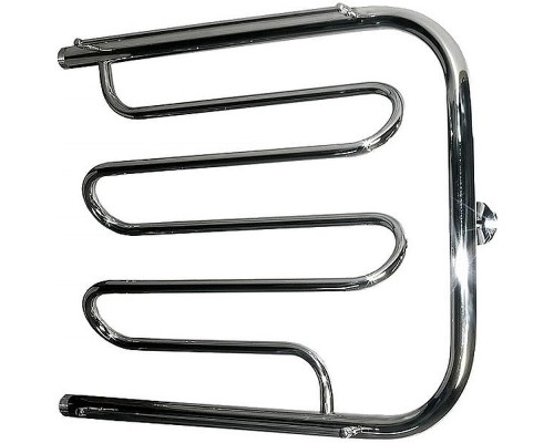 Водяной полотенцесушитель Ника Econ ПМ2 50x60 с полкой Хром