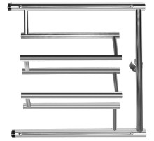 Водяной полотенцесушитель Ника Econ ПМ3 50x60 с полкой Хром