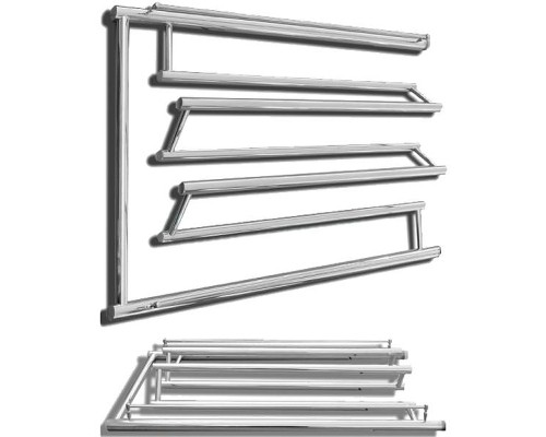 Водяной полотенцесушитель Ника Econ ПМ3 60x90 с полкой Хром