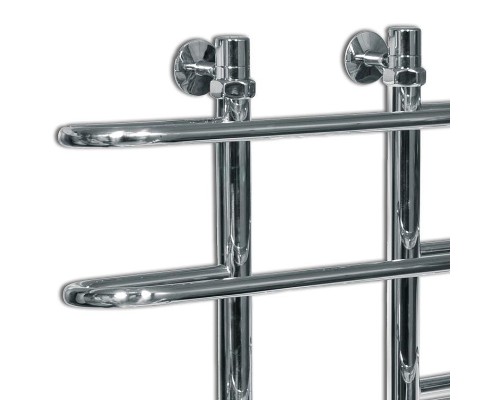 Водяной полотенцесушитель Ника Mix Вираж 80x50 Хром