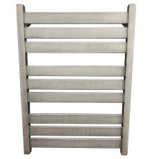 Водяной полотенцесушитель Ника Modern ЛМ 7 80x50 Matt Antique Silver 9 перекладин