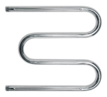 Водяной полотенцесушитель Ника Simple М1/СП 60x80 с полкой Хром