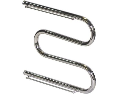 Водяной полотенцесушитель Ника Simple М1/СП 60x80 с полкой Хром