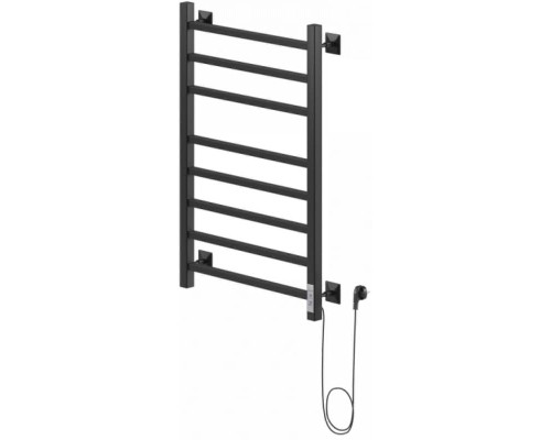 Электрический полотенцесушитель Ника Step-2 80/50 Черный матовый