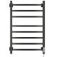 Электрический полотенцесушитель Ника Step-2 80/50 Черный матовый