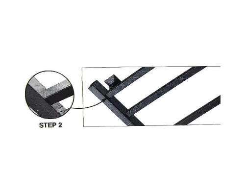 Электрический полотенцесушитель Ника Step-2 80/50 Черный матовый