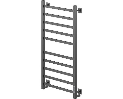 Электрический полотенцесушитель Ника Step-1 100/50 U Черный матовый