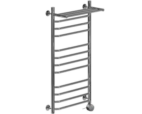 Электрический полотенцесушитель Ника Trapezium ЛТ (Г2) ВП 100/60 с полкой Хром