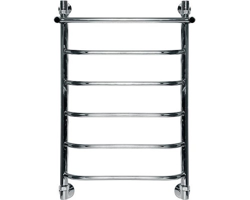 Водяной полотенцесушитель Ника Trapezium ЛТ/ВП 80x60 с полкой Хром