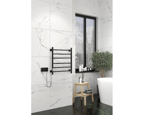 Электрический полотенцесушитель Ника Way-3 60/50 Черный матовый