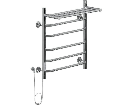 Электрический полотенцесушитель Ника Way-3 60/50 с полкой Хром