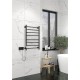 Электрический полотенцесушитель Ника Way-3 80/40 Черный матовый