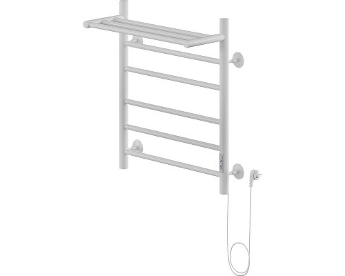 Электрический полотенцесушитель Ника WAY-2 60/50 с полкой Белый матовый