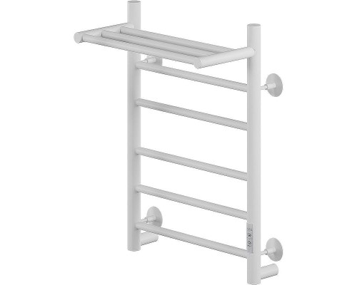 Электрический полотенцесушитель Ника Way-2 60/40 U с полкой Белый матовый