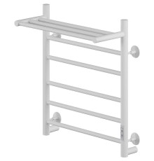Электрический полотенцесушитель Ника Way-2 60/50 U с полкой Белый матовый