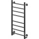 Электрический полотенцесушитель Ника Way-2 80/40 U Черный матовый