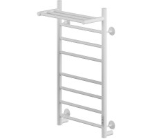 Электрический полотенцесушитель Ника Way-2 80/40 U с полкой Белый матовый