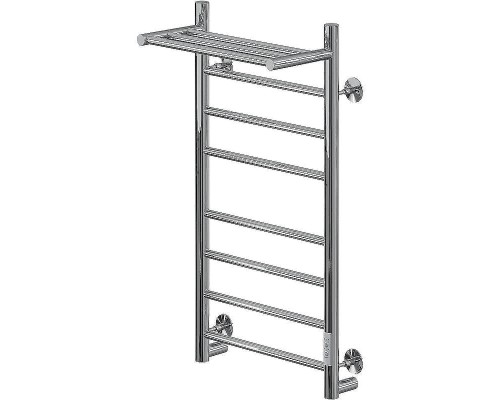 Электрический полотенцесушитель Ника Way-2 80/40 U с полкой Хром