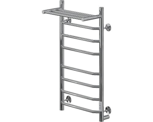 Электрический полотенцесушитель Ника Way-3 80/40 U с полкой Хром