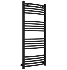 Водяной полотенцесушитель Сунержа Аркус 120x50 31-0251-1250 цвет Матовый чёрный