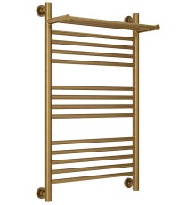 Водяной полотенцесушитель Сунержа Богема+ с 1 полкой 80x50 05-0223-8050 цвет Состаренная бронза