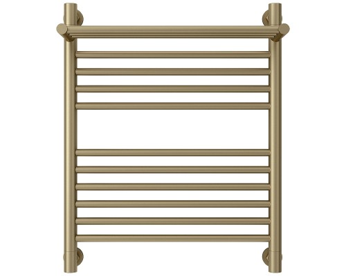 Водяной полотенцесушитель Сунержа Богема+ с 1 полкой 60x50 32-0223-6050 цвет Золотой шёлк