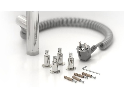 Электрический полотенцесушитель Сунержа Богема 3.0 800x400 R 00-5807-8040 с полкой Хром