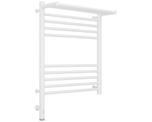 Электрический полотенцесушитель Сунержа Богема 3.0 с 1 полкой 60x50 30-5806-6050 цвет Матовый белый