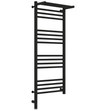 Электрический полотенцесушитель Сунержа Богема 3.0 с 1 полкой 100x40 31-5806-1040 цвет Матовый чёрный