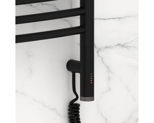 Электрический полотенцесушитель Сунержа Богема 3.1 выгнутая 60x40 31-6003-6040 цвет Матовый чёрный