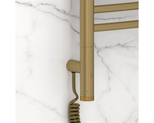 Электрический полотенцесушитель Сунержа Богема 3.1 выгнутая 60x40 32-6002-6040 цвет Золотой шёлк