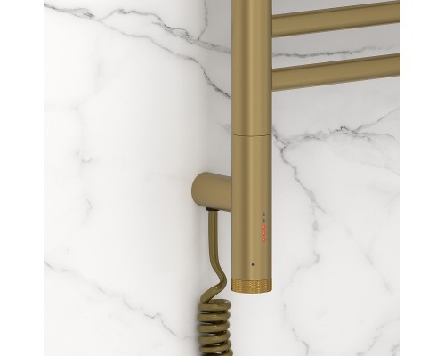 Электрический полотенцесушитель Сунержа Богема 3.1 прямая 120x60 32-6004-1260 цвет Золотой шёлк