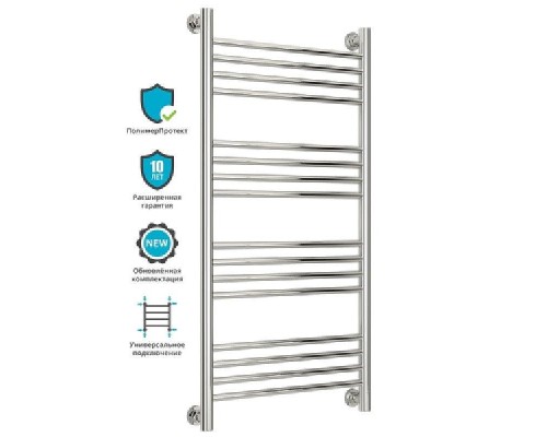 Водяной полотенцесушитель Сунержа Богема прямая 1000х500 Хром