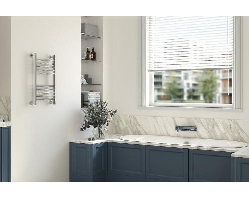 Водяной полотенцесушитель Сунержа Богема+ выгнутая 600х500 30-0221-6050 Белый матовый