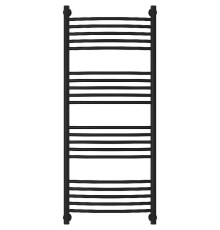 Водяной полотенцесушитель Сунержа Богема+ выгнутая 1200х500 31-0221-1250 Черный матовый