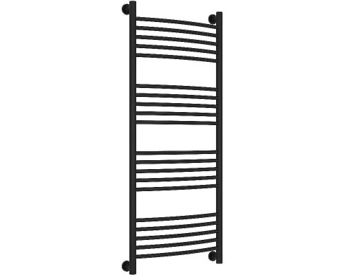 Водяной полотенцесушитель Сунержа Богема+ выгнутая 1200х500 31-0221-1250 Черный матовый