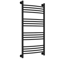 Водяной полотенцесушитель Сунержа Богема+ выгнутая 100x50 31-0221-1050 цвет Матовый чёрный