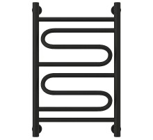 Водяной полотенцесушитель Сунержа Элегия+ 600х400 31-0205-6040 Черный матовый