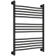 Водяной полотенцесушитель Сунержа Флюид+  80x60 31-0222-8060 цвет Матовый чёрный