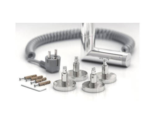 Электрический полотенцесушитель Сунержа Флюид 2.0 1200x600 L 00-5220-1260 Хром