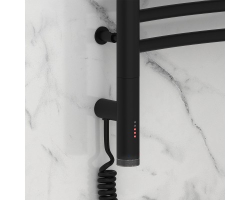 Электрический полотенцесушитель Сунержа Флюид 3.0 60x50 31-5820-6050 цвет Матовый чёрный